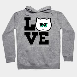 LOVE Cat Hoodie